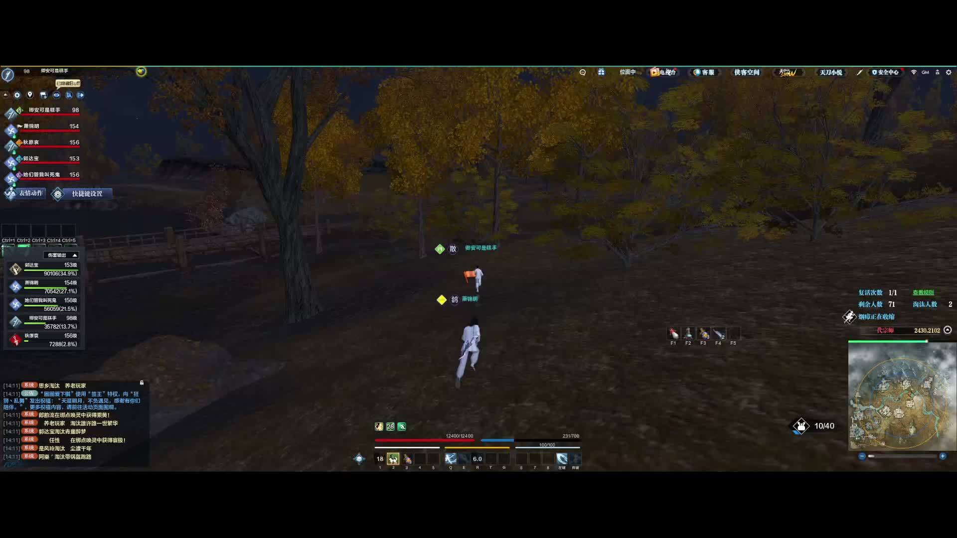 最后一周感觉没人玩似的 找不人打架