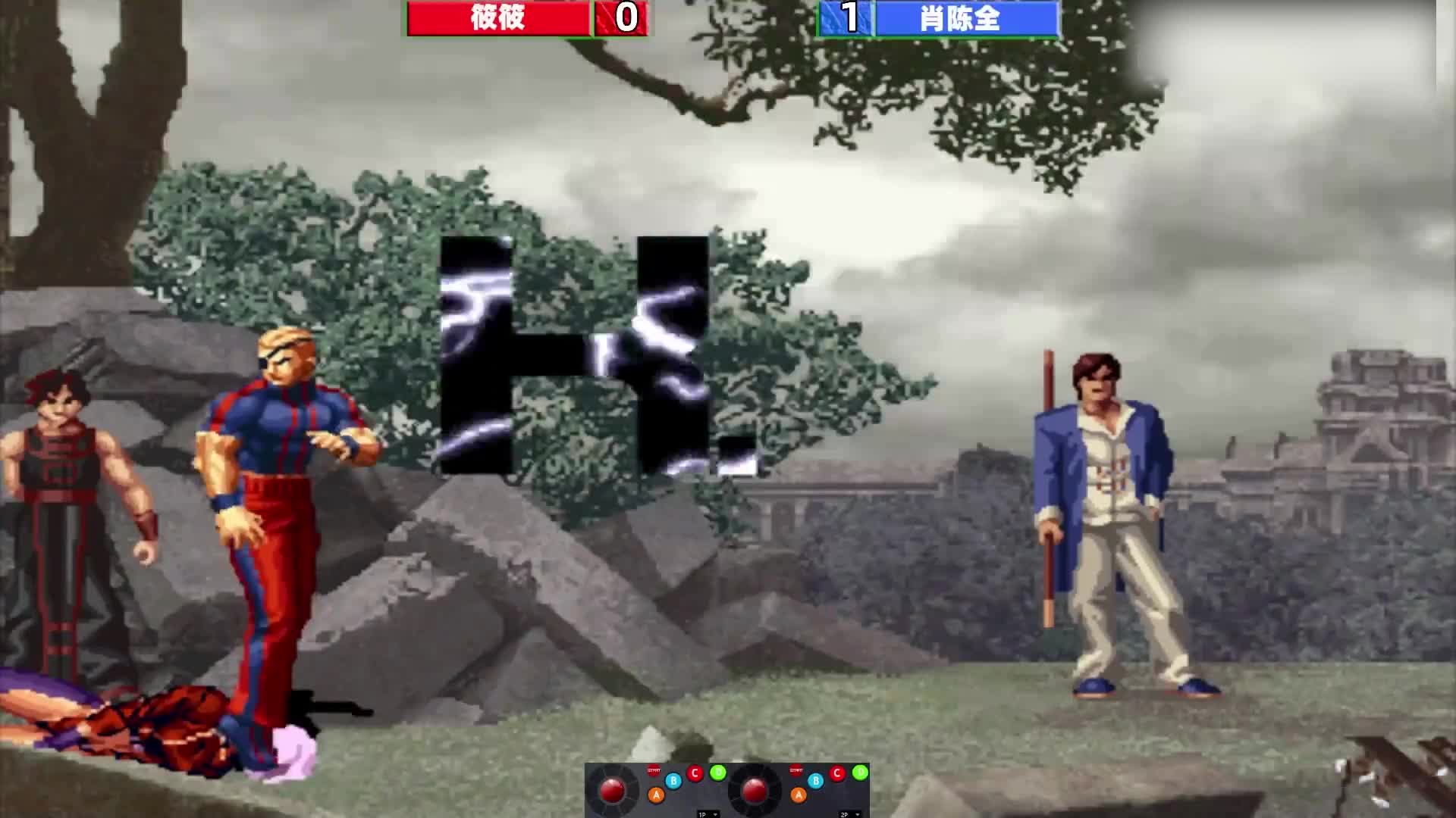 拳皇2002：面对如此凶残的七枷社，肖陈全能否撑住