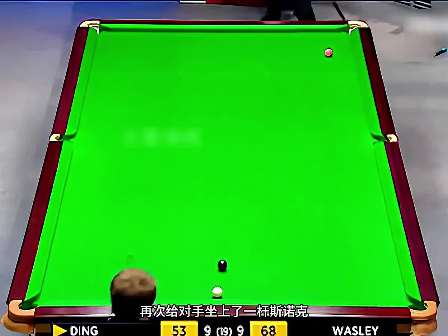 两颗球连鞭三杆斯诺克，做球堪比计算机！