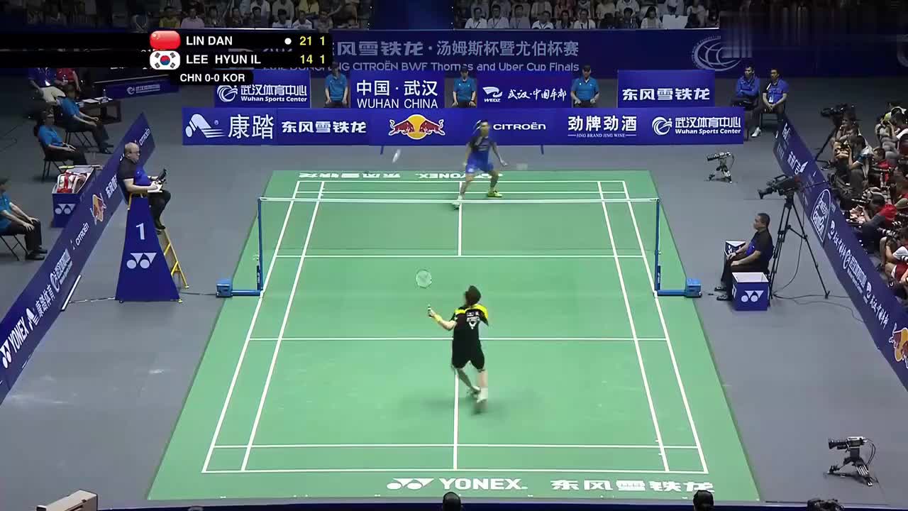 4K 林丹vs李炫一 一丹争霸谁能笑到最后 2012汤杯