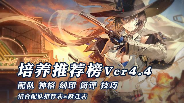 【深空之眼】培养推荐榜V4.4 更新硝芒·埃克什瓦攻略