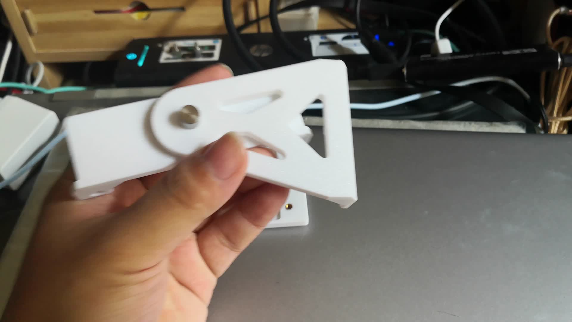 9CM风扇3D打印支架组装