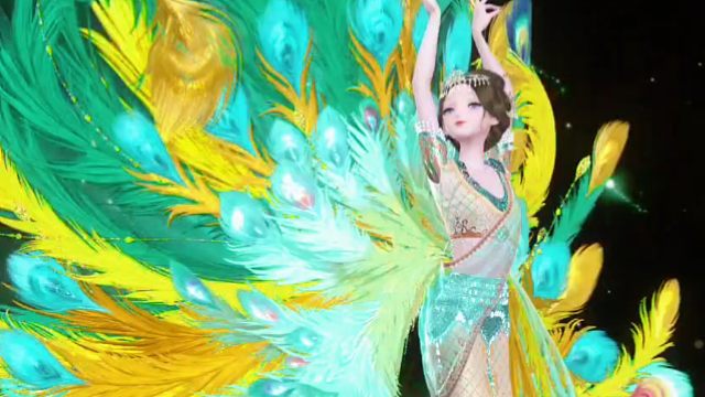 【闪耀暖暖x王者荣耀】化雀舞丨舞为悦己不悦人（拖尾最好用的一集）