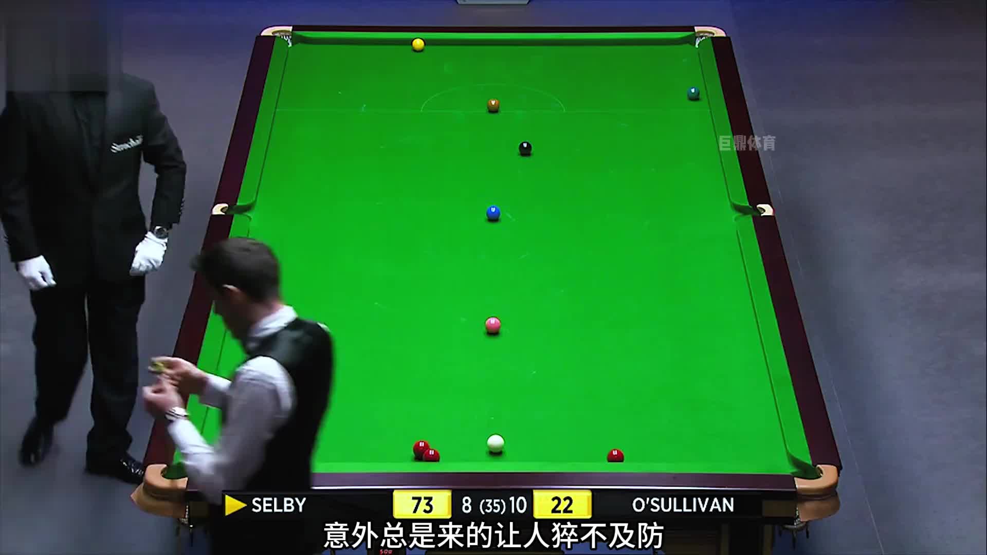 火箭为了折磨塞尔比，开局就做史诗级斯诺克，塞大师解到心态炸裂 (2)