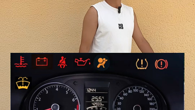 汽车上这几个常见的故障灯都代表着什么意思，你分得清楚吗？ #每天一个用车知识