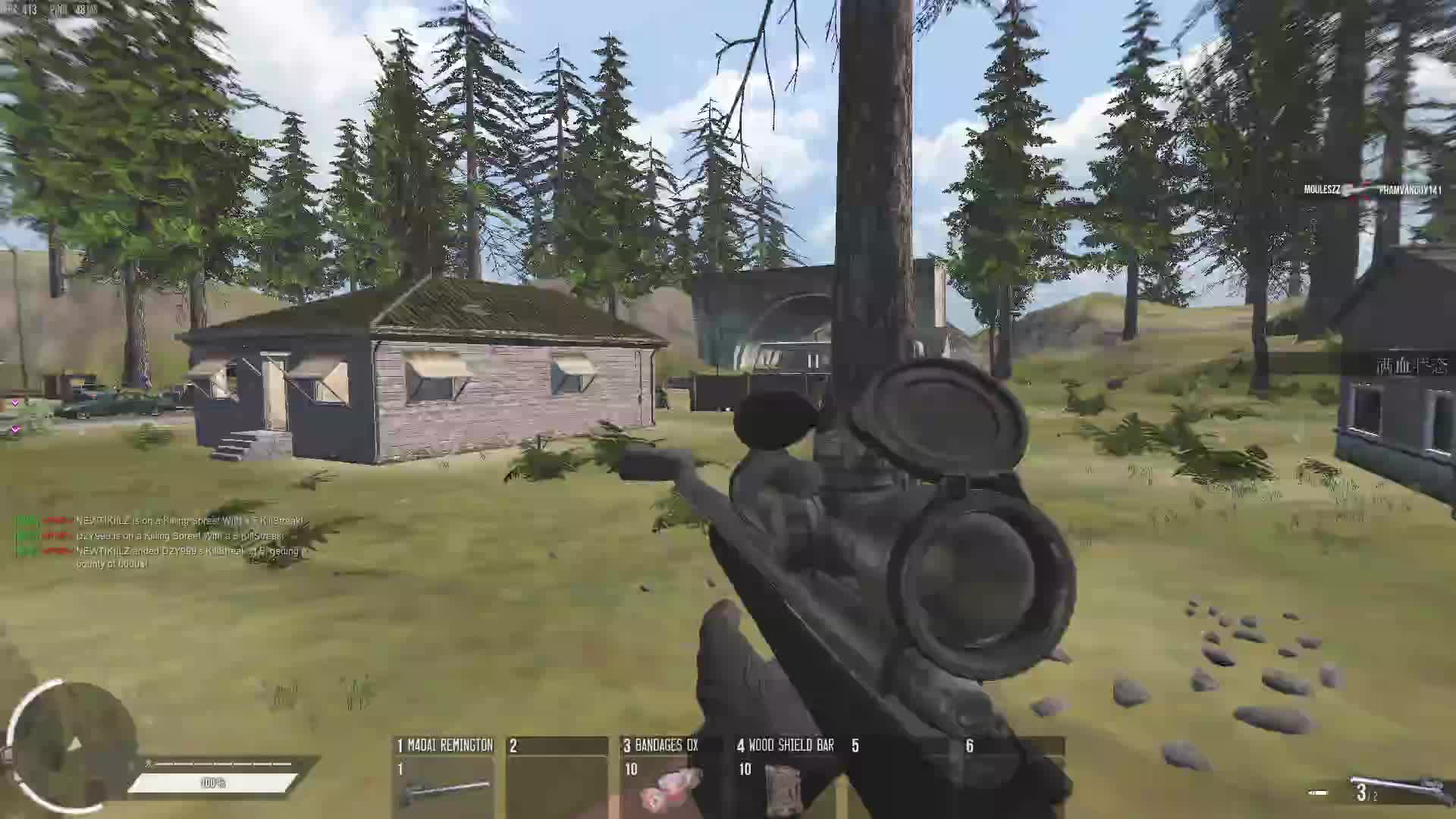 僵尸战争 菜鸡瞎玩-片段2