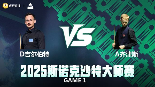 大卫·吉尔伯特	VS阿特米吉斯·齐津斯 2025斯诺克沙特大师赛 清流
