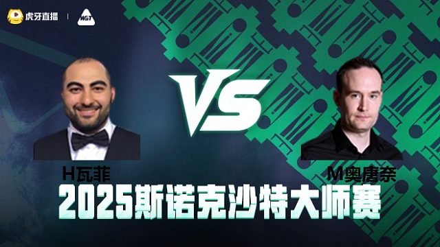 侯赛因·瓦菲VS马丁·奥唐奈	2025斯诺克沙特大师赛 清流