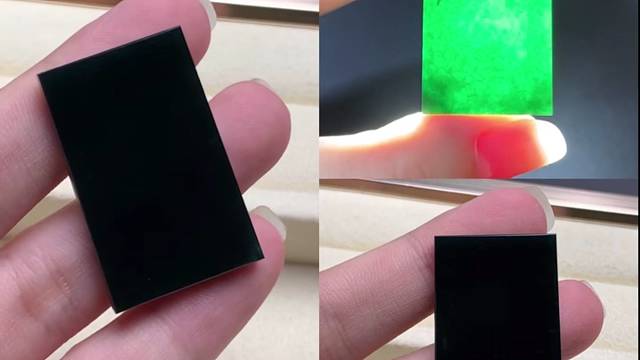 墨翠牌子料平安牌可以镶嵌