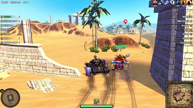 全程一个人再打