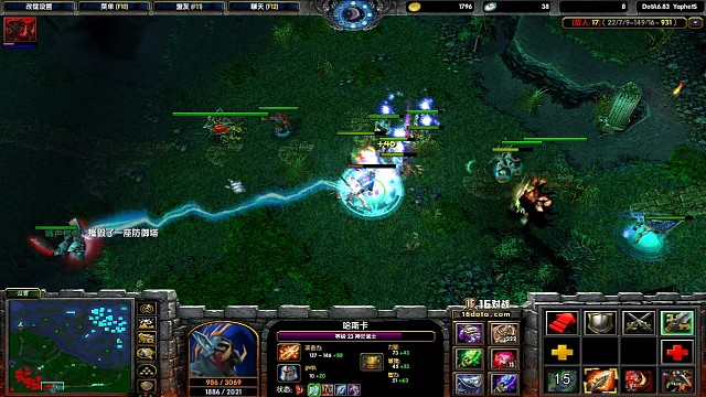 绿杖宙斯 刃甲军团 全部秒躺 这神灵该怎么打啊