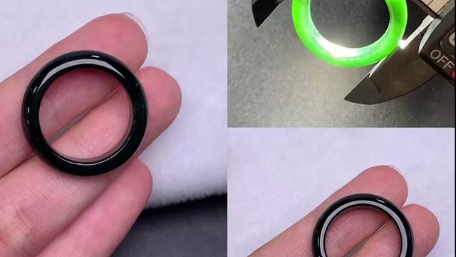 墨翠戒指圈指环