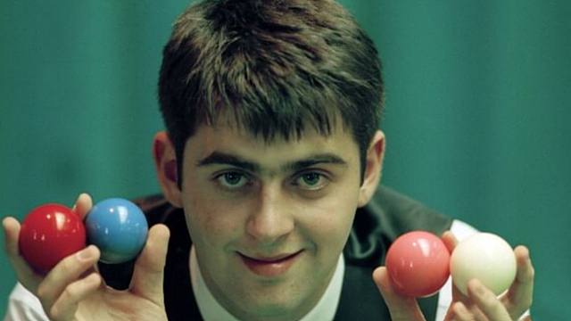 斯诺克老影像：18岁的火箭快如闪电，5分40秒清台