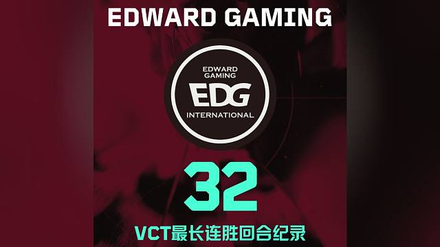【2025VCTCN启点赛】一次性看完EDG32回合连胜纪录｜到1.23号为止的VCT连胜回合最高纪录
