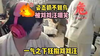 姿態(tài)抓不到鳥(niǎo)被劉劉汪嘲笑