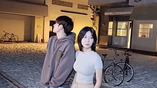 童錦程與程女士互動(dòng)