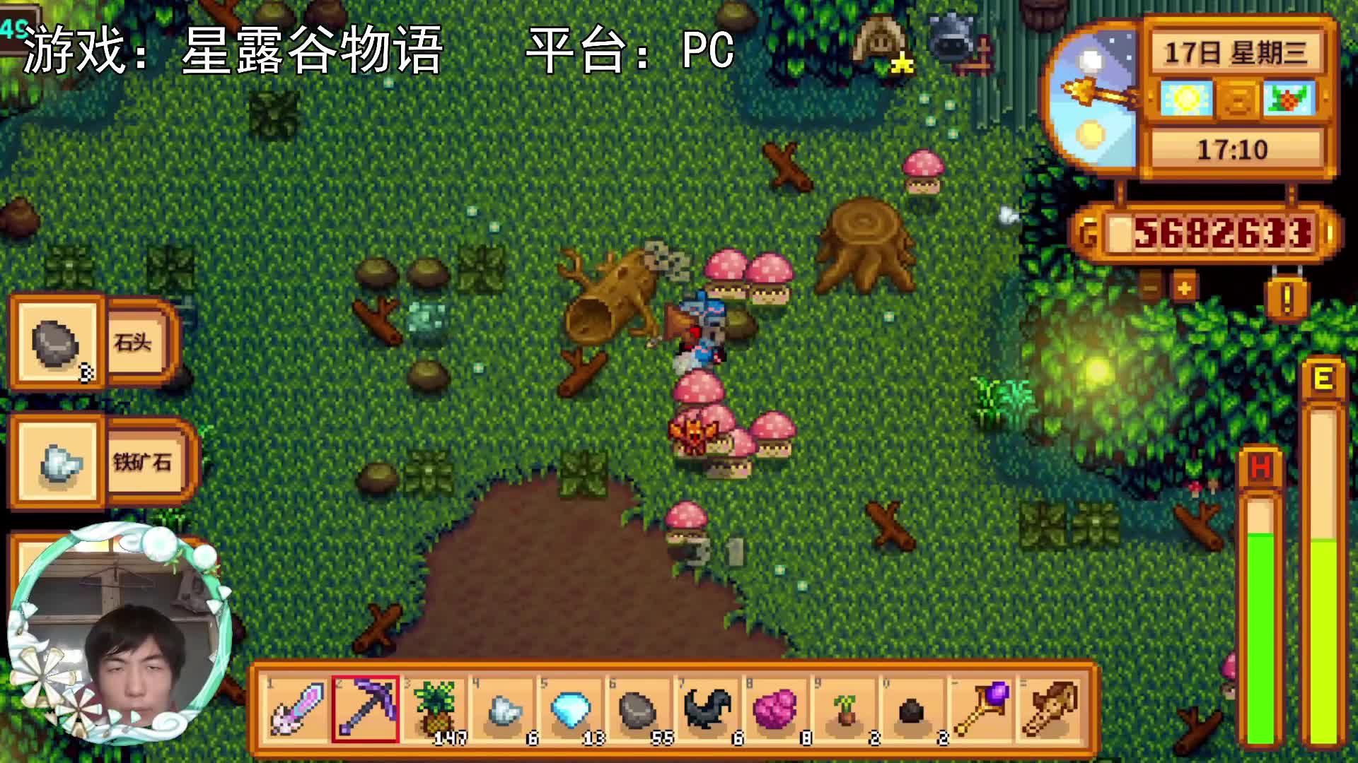 【星露谷物语】树林矿，45~55层！