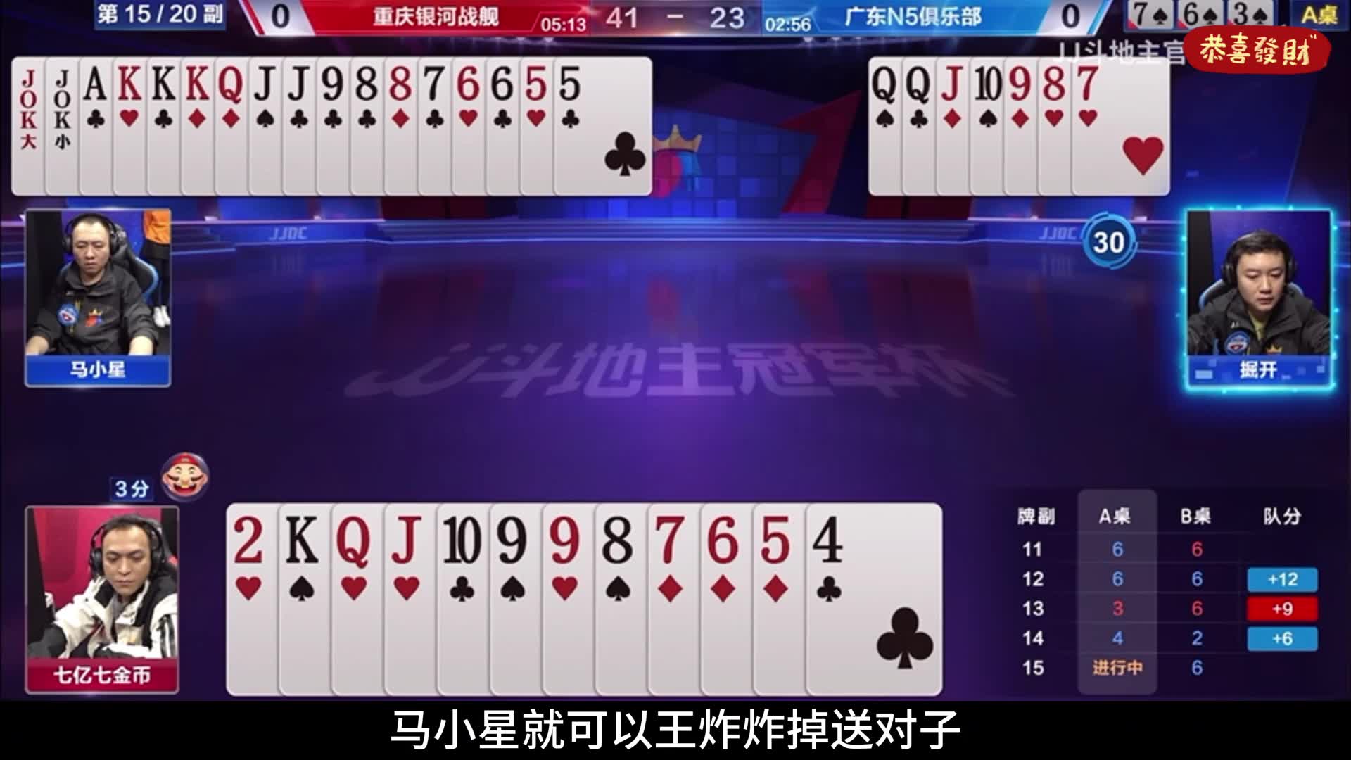 马小星农民水平确实强