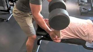 藥水哥實(shí)力健身：啞鈴?fù)菩?5kg