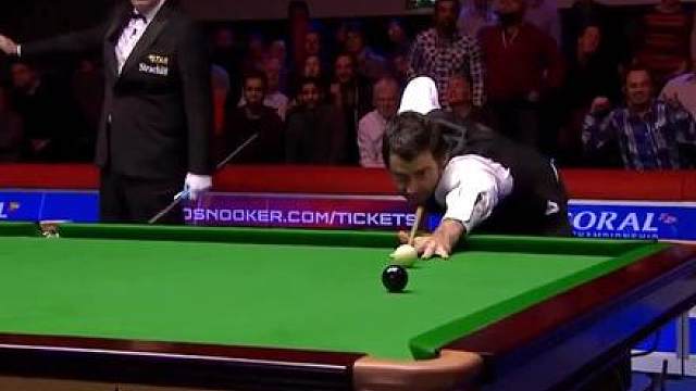 历史最痛147！奥沙利文带伤上阵拼命一搏，疯狂冲击全场热血沸腾