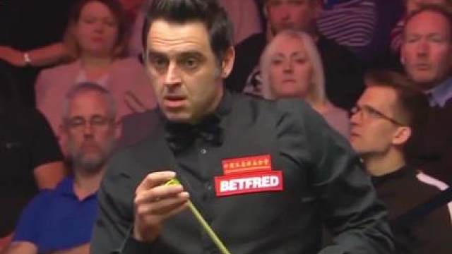 再看10次也不够！奥沙利文上演极限薄球，K球随手就来，超级华丽