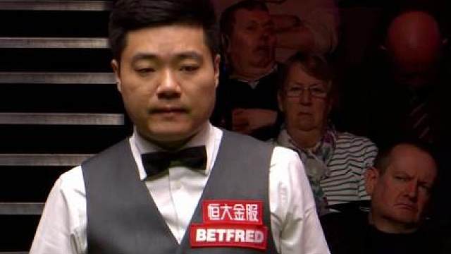 丁俊晖最牛清红！红球贴库+黑球锁住，连续逆天组合球，太霸气！