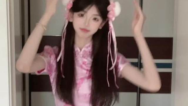 手忙脚乱的切切切 #甜妹 #中华娘 #宅舞