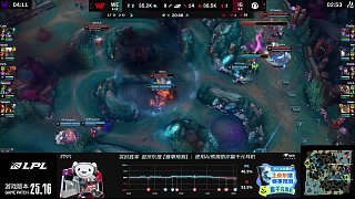 WE入侵野區(qū)但被iG眾人反打，GALA收獲三殺iG打出0換4