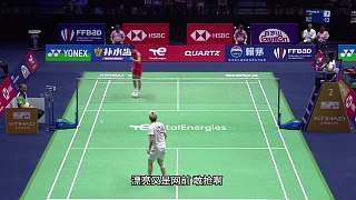 2025世界羽毛球錦標(biāo)賽，陸光祖在1-8落后的情況下反擊，以22-20驚險扳回一局