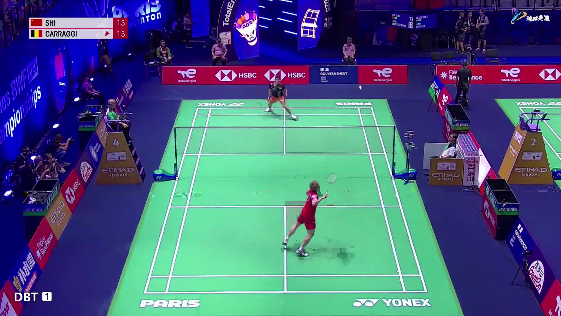 石宇奇 vs朱利安25世锦赛