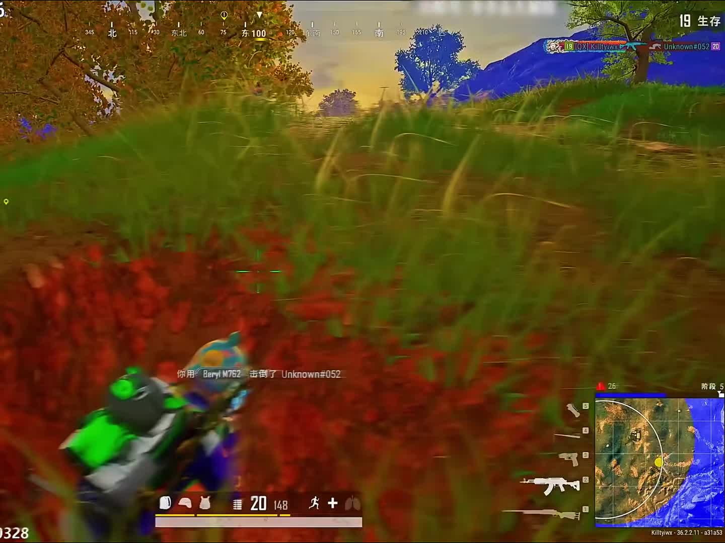 挖了一个战壕，直接偷了三个人