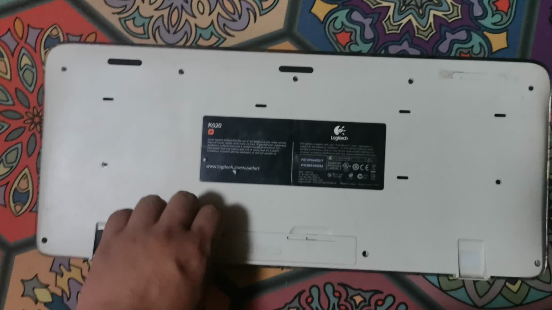 30包邮的罗技MK520带接收器 6块9包邮的《柯达》台灯开箱（略翻车，缺腿无电池）