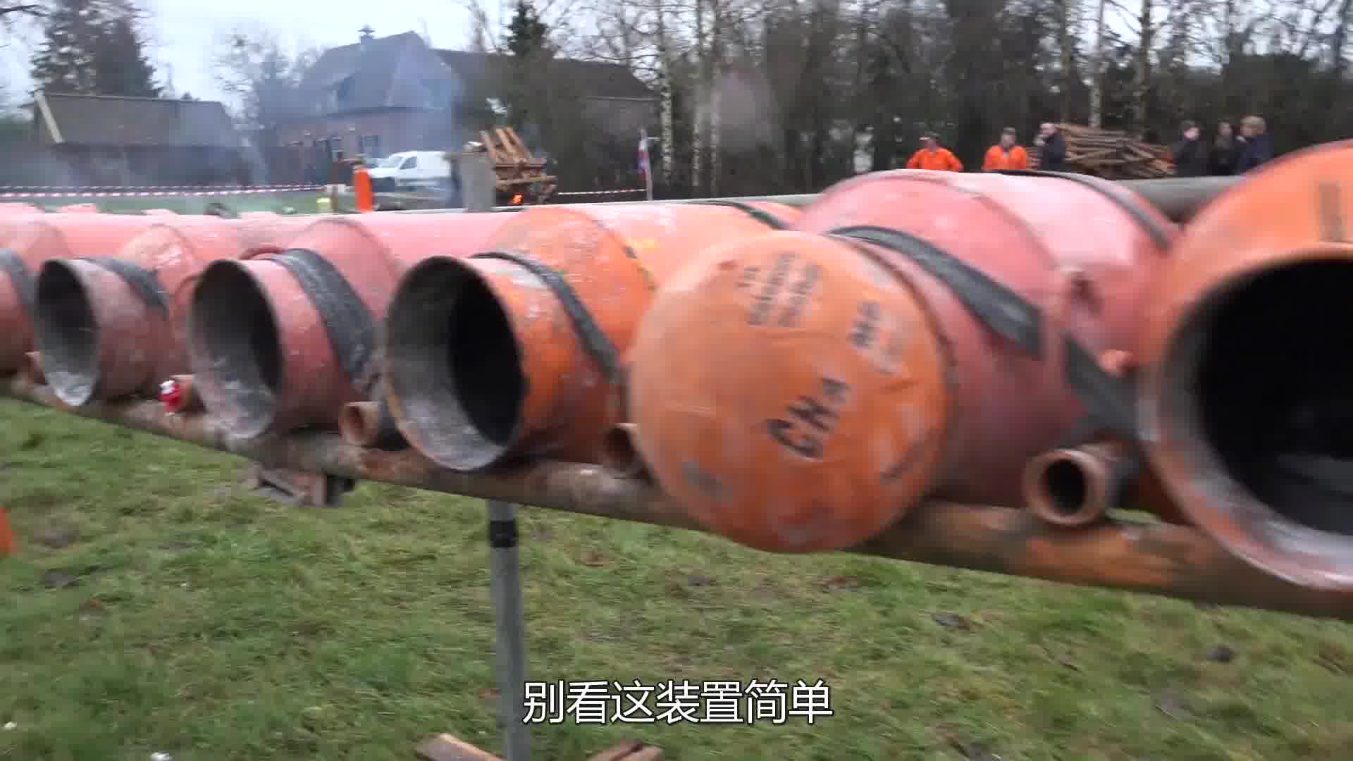 不放鞭炮却放足球炮，你见过吗