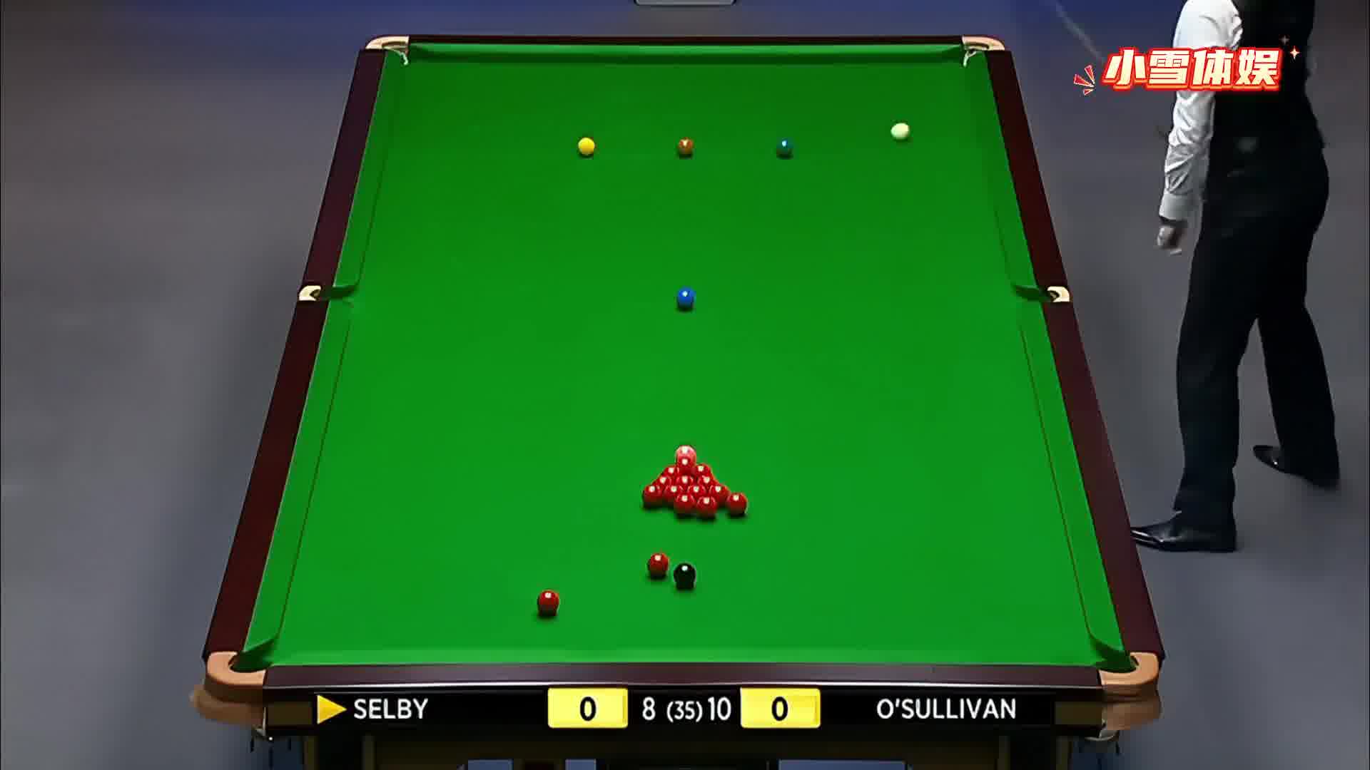 火箭世锦赛最离谱的开球，开局就给对手安排斯诺克！