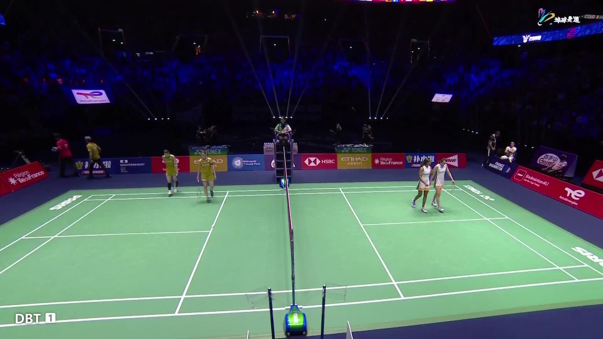 松山奈未/志田千阳vs陈康乐/蒂娜世锦赛-粤语上