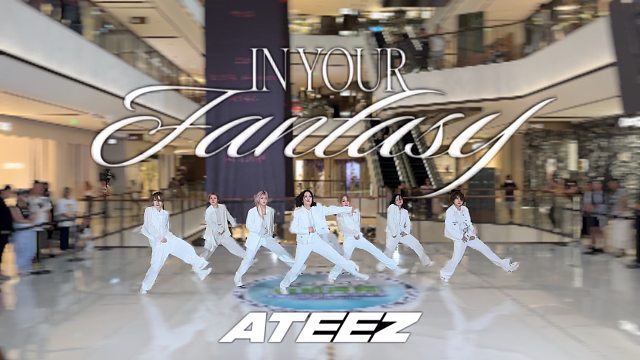 【ATEEZ】-in your fantasy杭州路演｜一群小孩强行装酷是什么感觉 都怪对这首歌太着