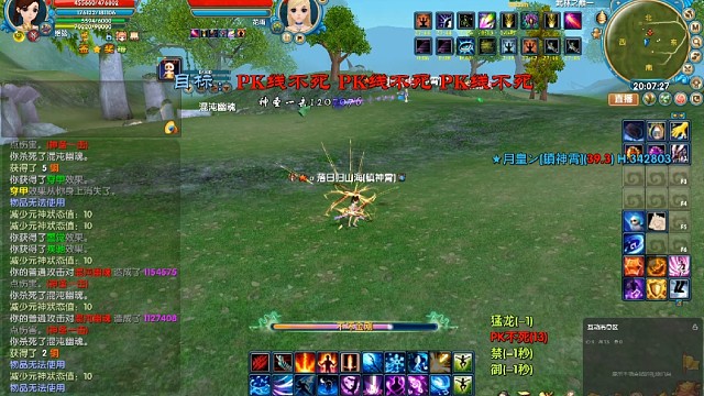 混沌七侠镇战斗视频