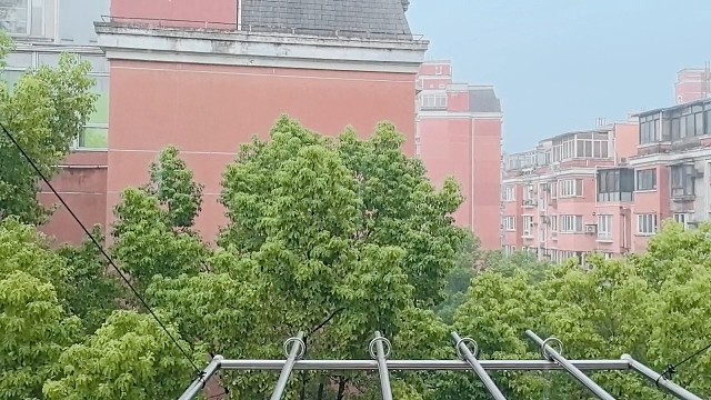 午后的暴雨，洗涤着心灵