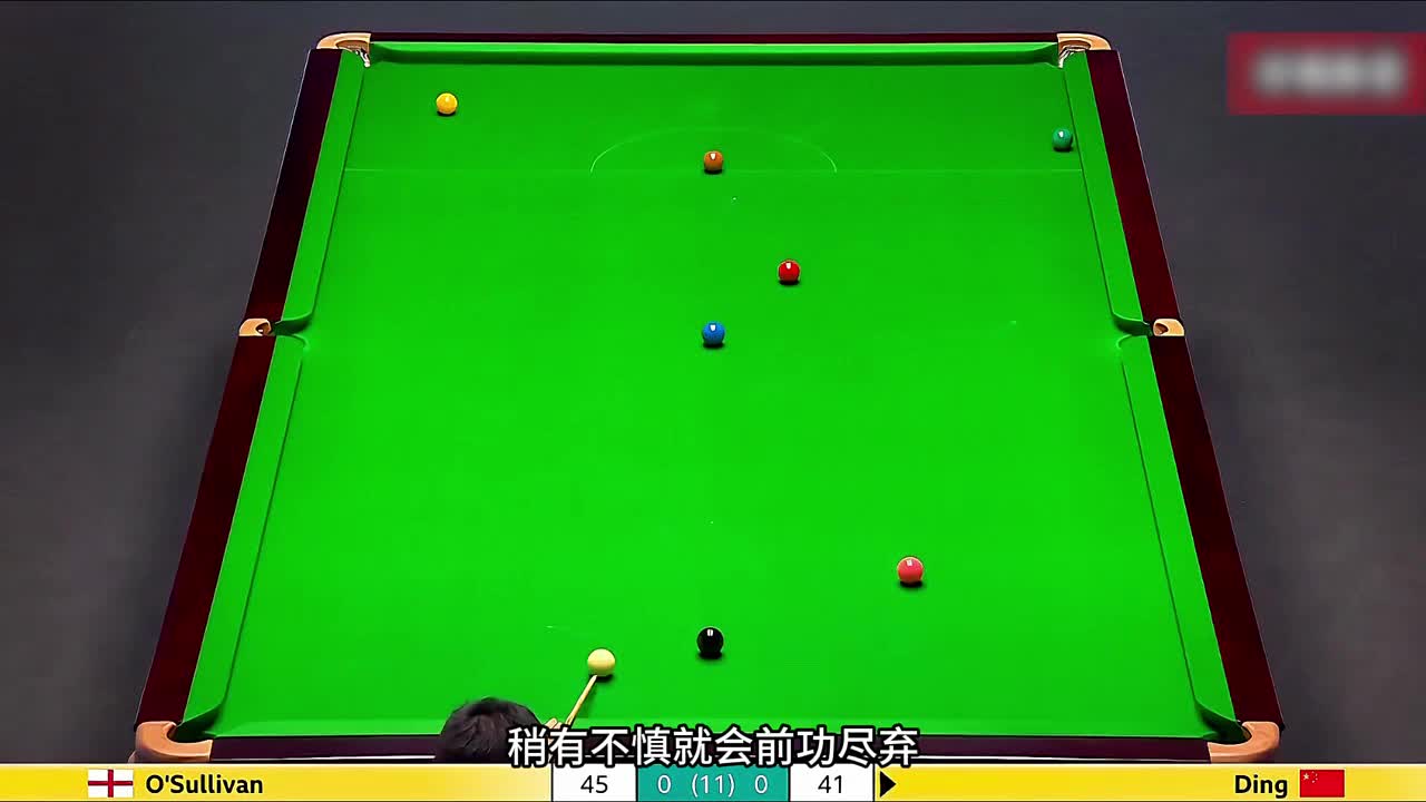 丁俊晖最霸气的一幕，上演惨不忍睹六连鞭，火箭：买门票看球！(1)