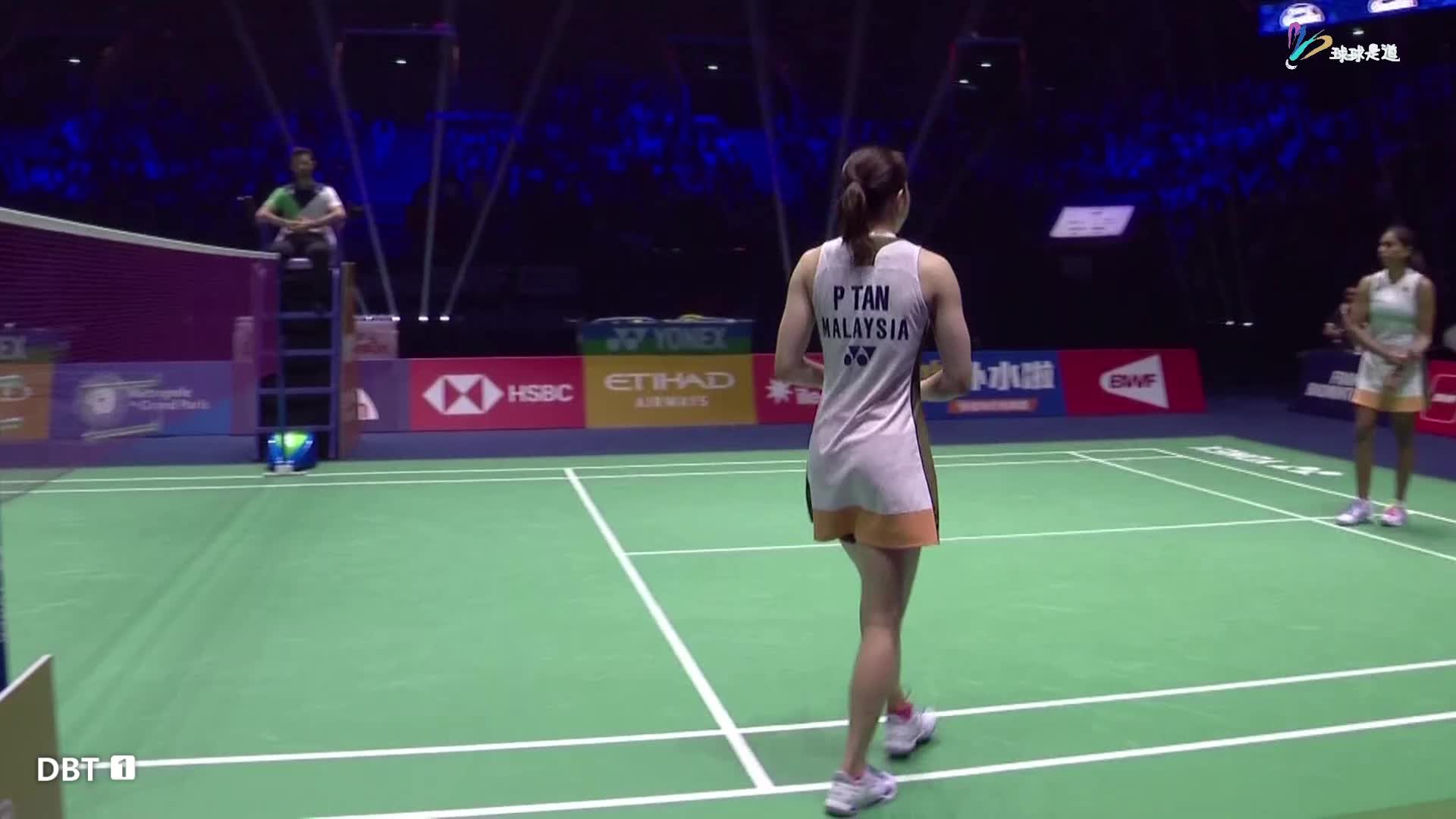 刘圣书谭宁VS蒂娜陈康乐25世锦赛女双决赛-粤语下