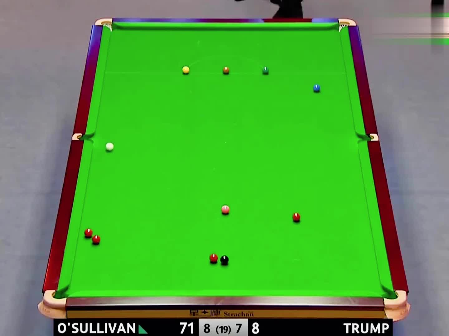 疯狂反击奥沙利文，强强对抗