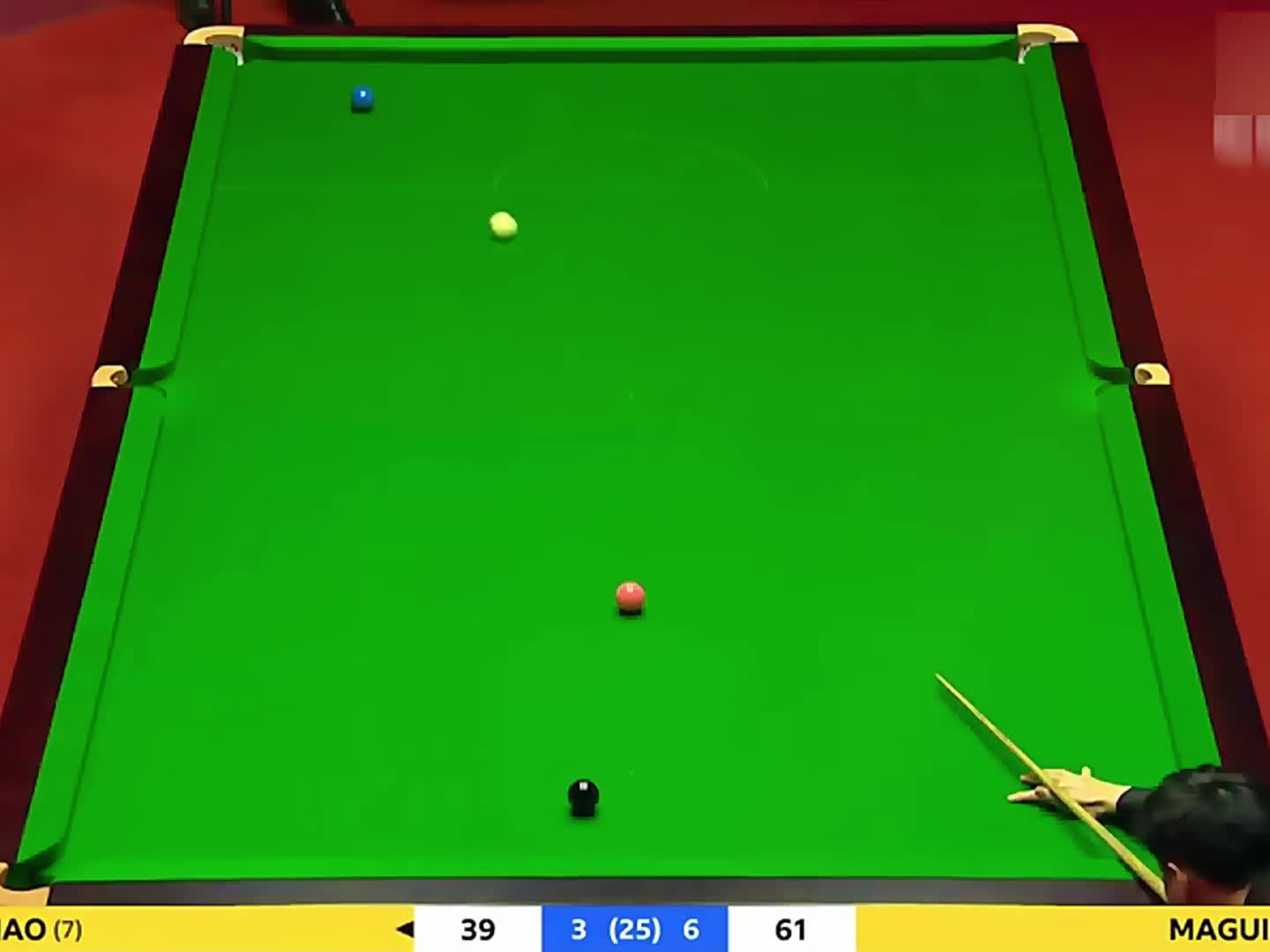 马奎尔超分后轻视赵心童，放弃进攻开始整活，结果偷鸡不成蚀把米