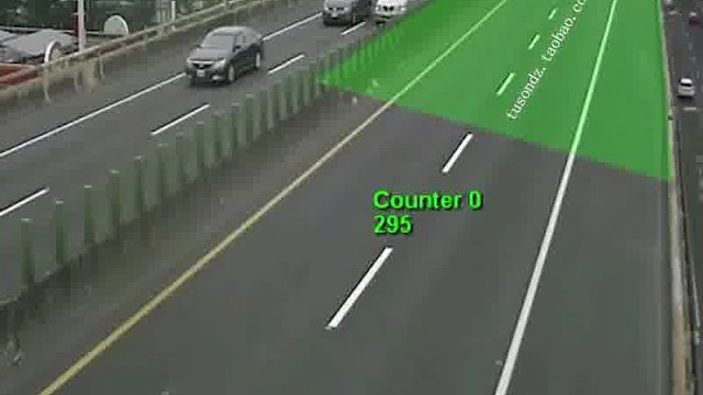 高速车流统计人流量客流量计数摄像机