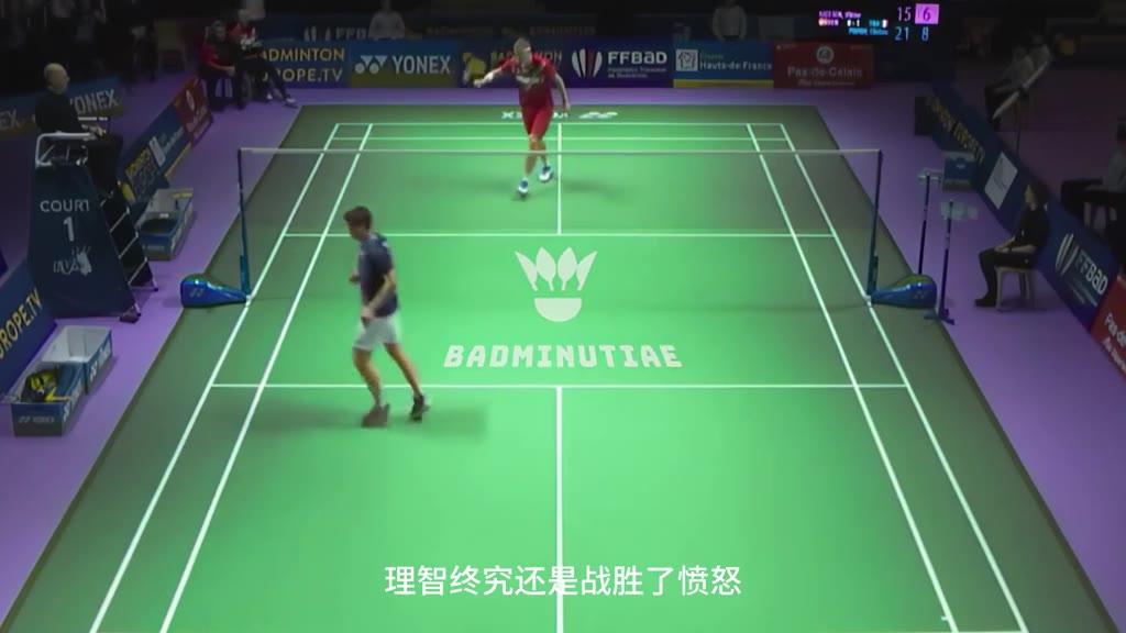 安塞龙这火爆脾气怒砸球拍被黄牌警告