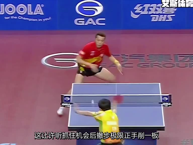 许昕打球场上为何这么能秀