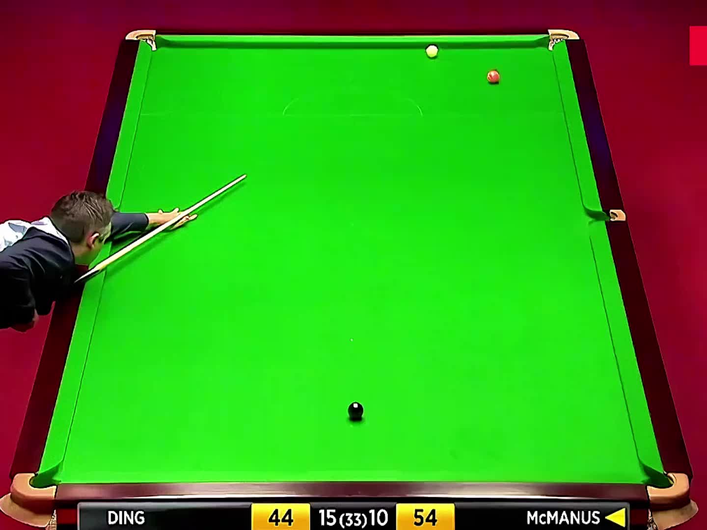 台面仅剩两颗球，依旧狂飙斯诺克 (2)