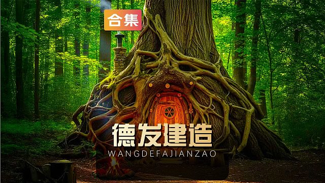 一口气看完王德发在荒野建造的豪宅和庇护所