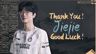 【LOL】祝Jiejie選手前程似錦