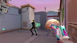 正義之槍不打背身?。?！ #無畏契約 #唐人操作 #瞄準(zhǔn)盛宴