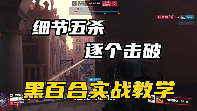 黑百合团战想五杀？按照这个思路和操作绝对让你轻松爆头。